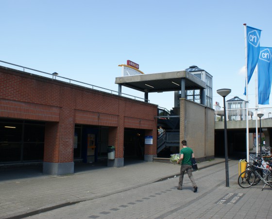 Parkeren in de parkeergarages!